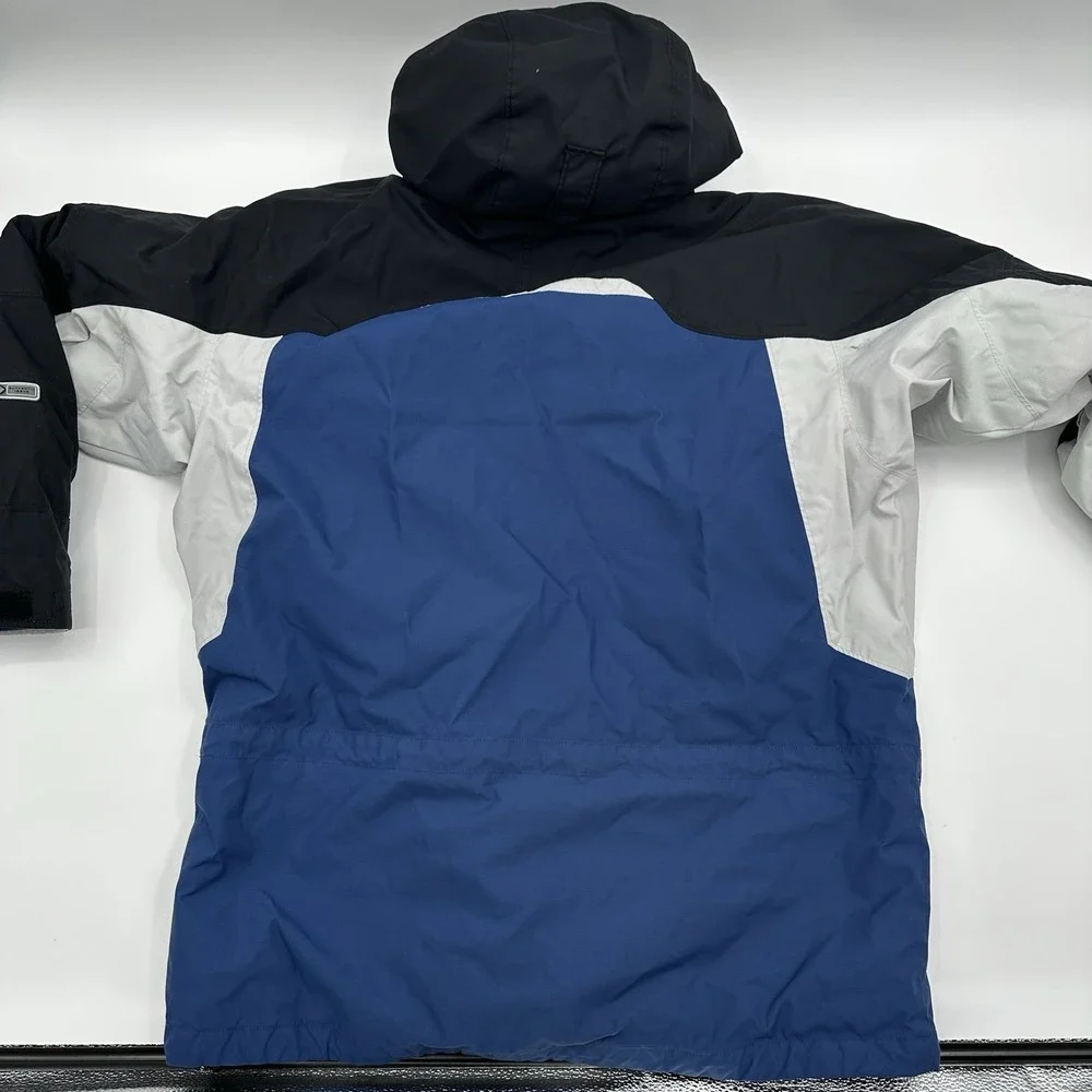 Columbia 3-in-1 Fire Ridge Shell & Fleece Full Zip Jacket‎ Blue/Black Mens Large